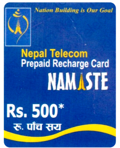 NTC 500 NPR Card - Ncell Recharge